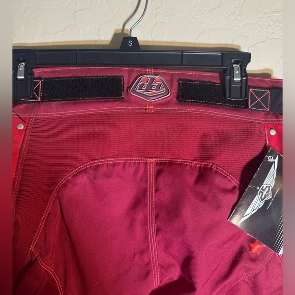 Troy Lee Designs Women’s Rev Pants‎ Redwine Moto MX Size 9/10 NWT - Picture 6 of 16